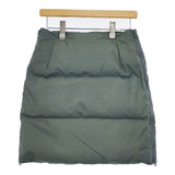 HOLIDAY ダウンスカート 19202235 ナイロン スカート カーキ レディース ホリデイ【中古】5-1101T∞