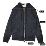 CAMBER USA製 裏地サーマル ジップアップパーカー パーカー ブラック レディース キャンバー【中古】5-1101T∞