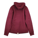 CAMBER USA製 裏地サーマル ジップアップパーカー サイズM パーカー ワインレッド レディース キャンバー【中古】5-1101T∞