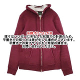 CAMBER USA製 裏地サーマル ジップアップパーカー サイズM パーカー ワインレッド レディース キャンバー【中古】5-1101T∞