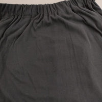 JURGEN LEHL J0142UP602 コットン 日本製 サルエルパンツ サイズS ガウチョ パンツ 24SS ネイビー レディース ヨーガンレール【中古】5-0714G∞