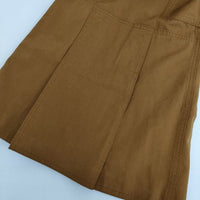 MARC JACOBS コットン 裏生地チェック コート ブラウン レディース マークジェイコブス【中古】5-0901M∞