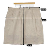 nest Robe サンプル品 リネン スカート ベージュ レディース ネストローブ【中古】5-0810M∞