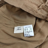 nest Robe リネン 01123-1058 製品染め スカート ブラウン レディース ネストローブ【中古】5-0810M∞