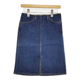 BURBERRY BLUE LABEL デニム スカート ブルー レディース バーバリーブルーレーベル【中古】5-0901M∞