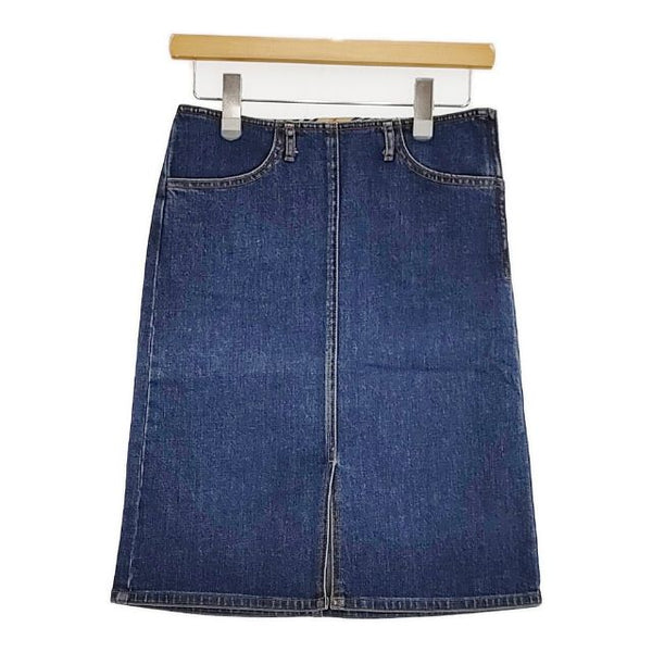 BURBERRY BLUE LABEL デニム スカート ブルー レディース バーバリーブルーレーベル【中古】5-0901M∞