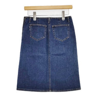 BURBERRY BLUE LABEL デニム スカート ブルー レディース バーバリーブルーレーベル【中古】5-0901M∞
