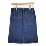 BURBERRY BLUE LABEL デニム スカート ブルー レディース バーバリーブルーレーベル【中古】5-0901M∞