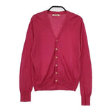 45R/45rpm JOUBU DE NAGAMOCHI コットン カーディガン ピンク レディース フォーティーファイブアールピーエム【中古】5-0827M∞