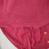 45R/45rpm JOUBU DE NAGAMOCHI コットン カーディガン ピンク レディース フォーティーファイブアールピーエム【中古】5-0827M∞