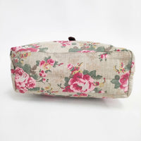 Cath Kidston 未使用品 花柄 ショルダーバッグ ベージュ ピンク レディース キャスキットソン【中古】5-0802G∞