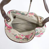 Cath Kidston 未使用品 花柄 ショルダーバッグ ベージュ ピンク レディース キャスキットソン【中古】5-0802G∞