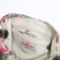 Cath Kidston 未使用品 花柄 ショルダーバッグ ベージュ ピンク レディース キャスキットソン【中古】5-0802G∞
