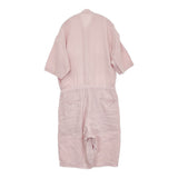 nest Robe ハードマンズヘンプ サマージャンプスーツ 01222-1141 オールインワン ツナギ ピンク レディース ネストローブ【中古】5-0622S♪