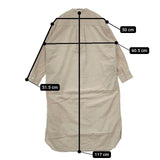 URBAN RESEARCH DOORS DR27-26T109 コーデュロイ シャツワンピ ワンピース ベージュ レディース アーバンリサーチドアーズ【中古】5-0827T∞