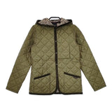 LAVENHAM/LIBERTY キルティング 中綿 ジャケット カーキ レディース ラベンハム/リバティ【中古】5-0827T∞