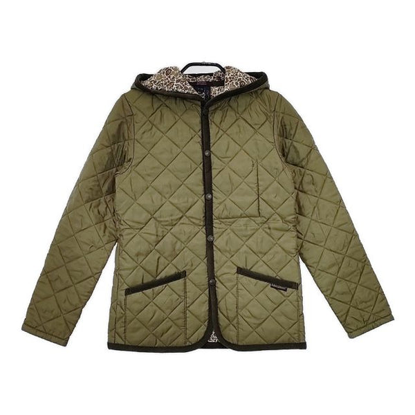 LAVENHAM/LIBERTY キルティング 中綿 ジャケット カーキ レディース ラベンハム/リバティ【中古】5-0827T∞