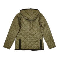 LAVENHAM/LIBERTY キルティング 中綿 ジャケット カーキ レディース ラベンハム/リバティ【中古】5-0827T∞