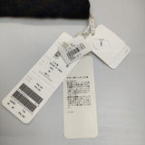 mina perhonen 新品未使用 pa2201 log ウールシルク 刺繍 定価78750円 ジャケット ネイビー レディース ミナペルホネン【中古】5-0818T∞