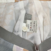 MARGARET HOWELL MHW06610368644 総柄 コットン スカート マルチカラー レディース マーガレットハウエル【中古】5-0810M∞