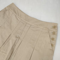 MARGARET HOWELL MHW06720416967 コットンリネン スカート ベージュ レディース マーガレットハウエル【中古】5-0901M∞