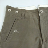 MHL. 578-243871 コットン クロップドパンツ カーキ レディース エムエイチエル【中古】5-0810M∞