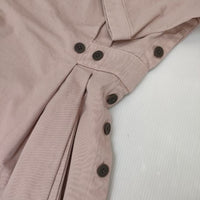 MHL. MHW09720416240 五分袖 コットンドレス ワンピース ピンク レディース エムエイチエル【中古】5-0901M∞