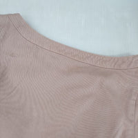 MHL. MHW09720416240 五分袖 コットンドレス ワンピース ピンク レディース エムエイチエル【中古】5-0901M∞