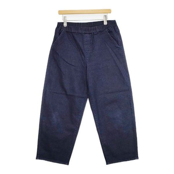 HALMEK ハルメク ストレッチワイドデニム LL デニムパンツ ブルー レディース【中古】5-0901G∞