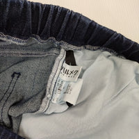 HALMEK ハルメク ストレッチワイドデニム LL デニムパンツ ブルー レディース【中古】5-0901G∞