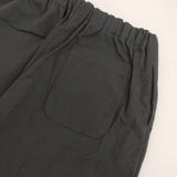 prit 製品洗い コットンポリエステル ストレッチ イージー パンツ ブラック レディース プリット【中古】5-0830G∞