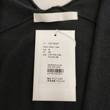 evam eva 25SS cotton robe E251K061 サイズM 羽織 リネンローブ 定価27500円 カーディガン ブラック レディース エヴァムエヴァ【中古】5-0516M♪