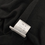 evam eva 25SS cotton robe E251K061 サイズM 羽織 リネンローブ 定価27500円 カーディガン ブラック レディース エヴァムエヴァ【中古】5-0516M♪