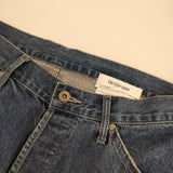 veritecoeur VC-2276 11.5ozデニム テーパード 定価25200円 カットオフ ジーンズ デニムパンツ ブルー レディース ヴェリテクール【中古】5-0830M∞