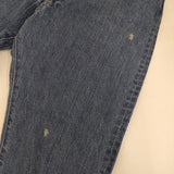 veritecoeur VC-2276 11.5ozデニム テーパード 定価25200円 カットオフ ジーンズ デニムパンツ ブルー レディース ヴェリテクール【中古】5-0830M∞