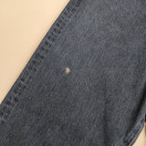 veritecoeur VC-2276 11.5ozデニム テーパード 定価25200円 カットオフ ジーンズ デニムパンツ ブルー レディース ヴェリテクール【中古】5-0830M∞