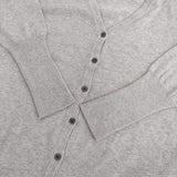 SIRO シロ コットン ロング カーディガン グレー レディース【中古】5-0830M∞