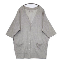 ICHI コットン ロング カーディガン グレー レディース イチ【中古】5-0810M∞