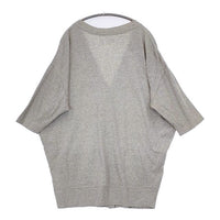 ICHI コットン ロング カーディガン グレー レディース イチ【中古】5-0810M∞