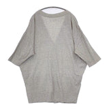 ICHI コットン ロング カーディガン グレー レディース イチ【中古】5-0810M∞