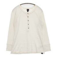 patagonia ヘンリーネック サーマル W's Waffle Henley 54315 カットソー オフホワイト レディース パタゴニア【中古】5-0830M∞