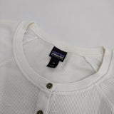 patagonia ヘンリーネック サーマル W's Waffle Henley 54315 カットソー オフホワイト レディース パタゴニア【中古】5-0830M∞