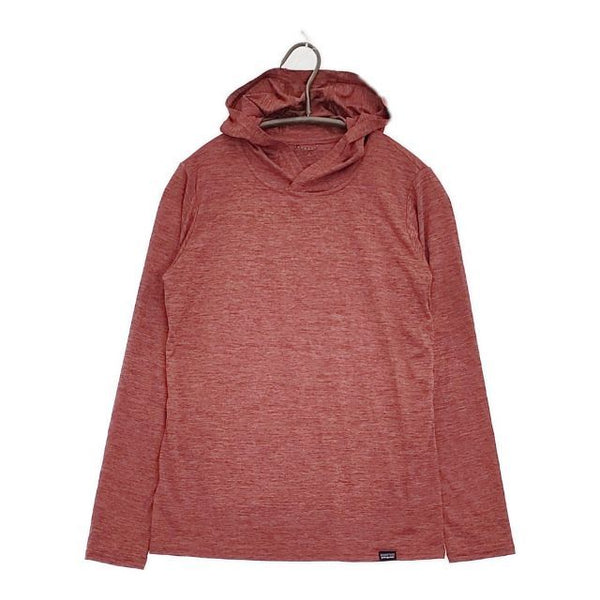 patagonia キャプリーンクールデイリーフーディ 45315 カットソー パーカー レッド レディース パタゴニア【中古】5-0830M∞