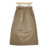 Ordinary fits ラップ 巻き ロングスカート ベージュ レディース オーディナリーフィッツ【中古】5-0830M∞
