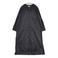 Ordinary fits タイプライター シャツワンピ コットン ワンピース ネイビー レディース オーディナリーフィッツ【中古】5-0830M∞