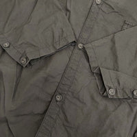 Ordinary fits タイプライター シャツワンピ コットン ワンピース ネイビー レディース オーディナリーフィッツ【中古】5-0830M∞