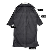 Ordinary fits タイプライター シャツワンピ コットン ワンピース ネイビー レディース オーディナリーフィッツ【中古】5-0830M∞