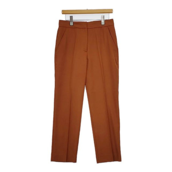 COMPTOIR DES COTONNIERS ウール センタープレススラックス パンツ オレンジ レディース コントワーデコトニエ【中古】5-0821T∞
