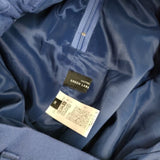 green label relaxing UNITED ARROWS B サージ ワイド パンツ 2WAY サロペット ブルー レディース グリーンレーベルリラクシング【中古】5-0830G∞