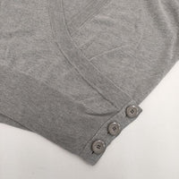 Spick and Span ミラノリブカシュクールプルオーバー 定価15400円 セーター ニット 23SS グレー レディース スピックアンドスパン【中古】5-0830M∞